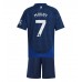 Maillot de foot Manchester United Mason Mount #7 Extérieur vêtements enfant 2024-25 Manches Courtes (+ pantalon court)